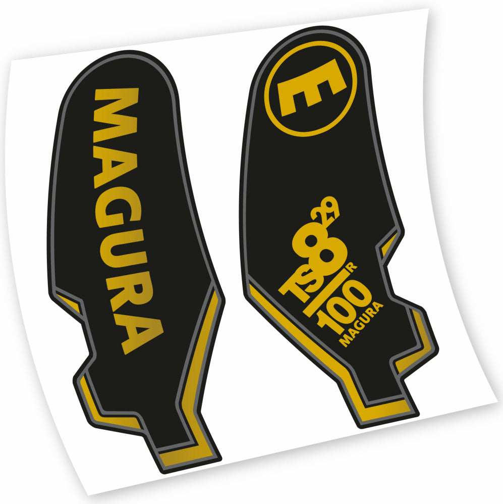 Autocollant Magura TS8, Fourche 29, Vélo vinyle autocollant