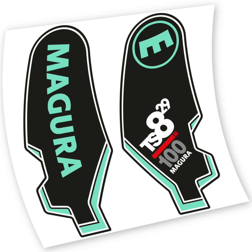 Autocollant Magura TS8, Fourche 29, Vélo vinyle autocollant