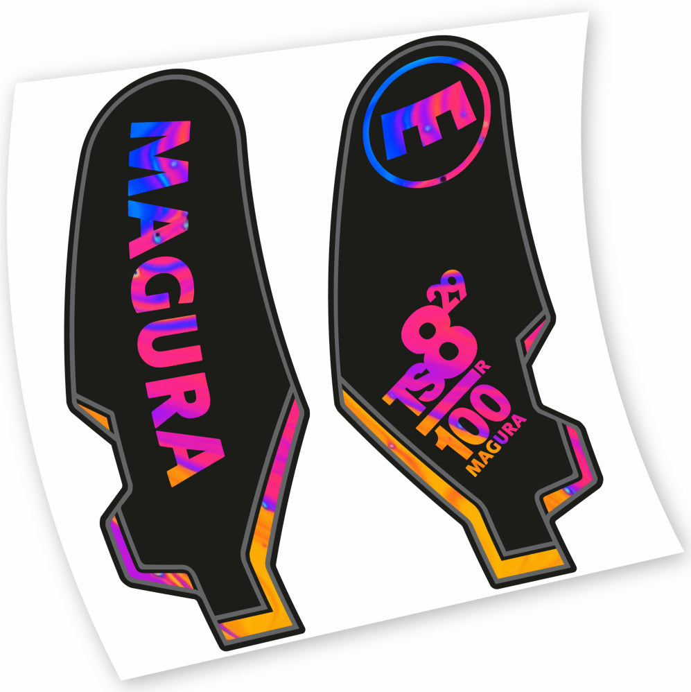 Autocollant Magura TS8, Fourche 29, Vélo vinyle autocollant
