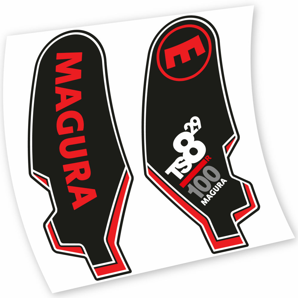 Autocollant Magura TS8, Fourche 29, Vélo vinyle autocollant