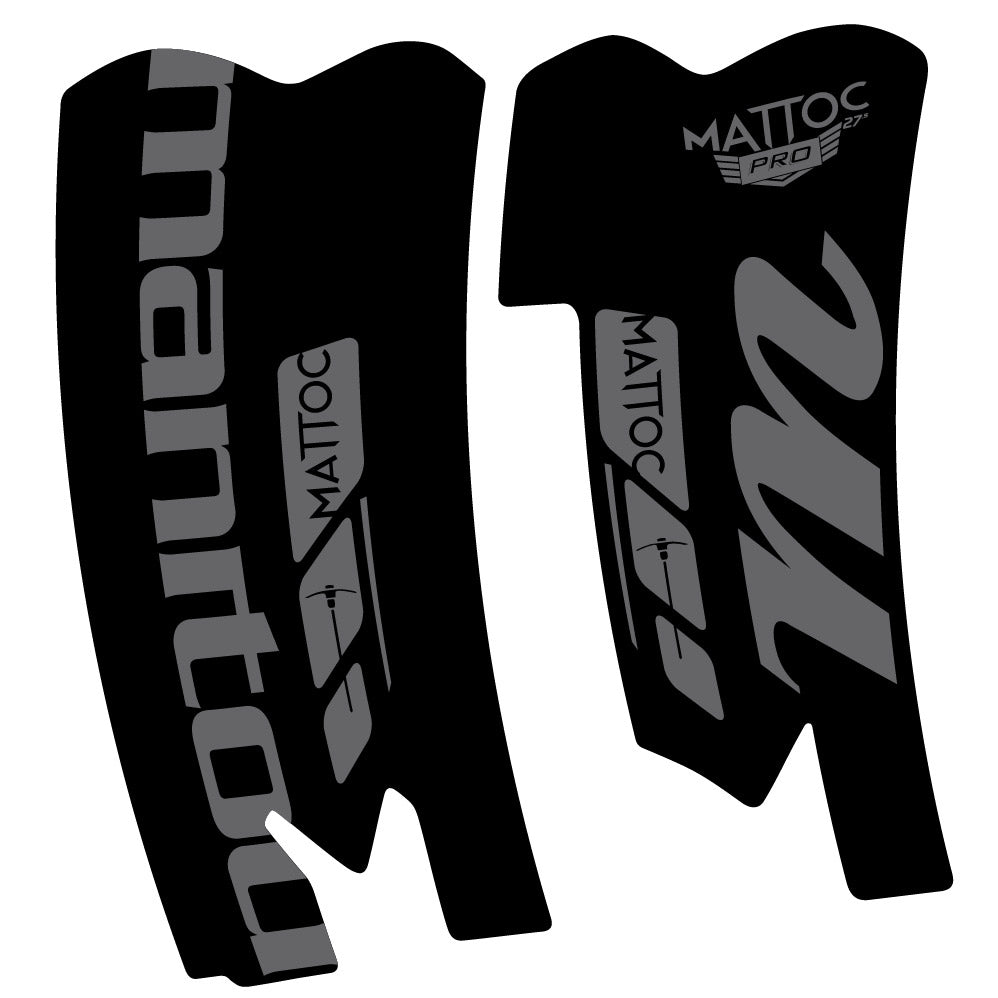 Autocollant Manitou Mattoc Pro SSP 2015, Fourche 29, Autocollant Vélo vinyle