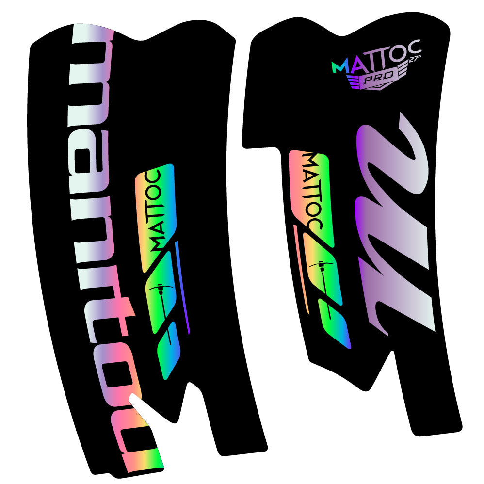 Autocollant Manitou Mattoc Pro SSP 2015, Fourche 29, Autocollant Vélo vinyle