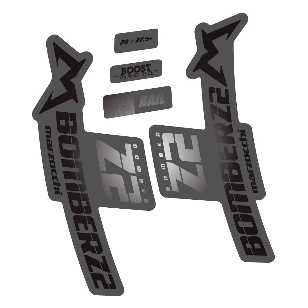 Autocollant Marzocchi Bomber Z2 29 2021-2022, Fourche 29, Autocollant Vélo vinyle