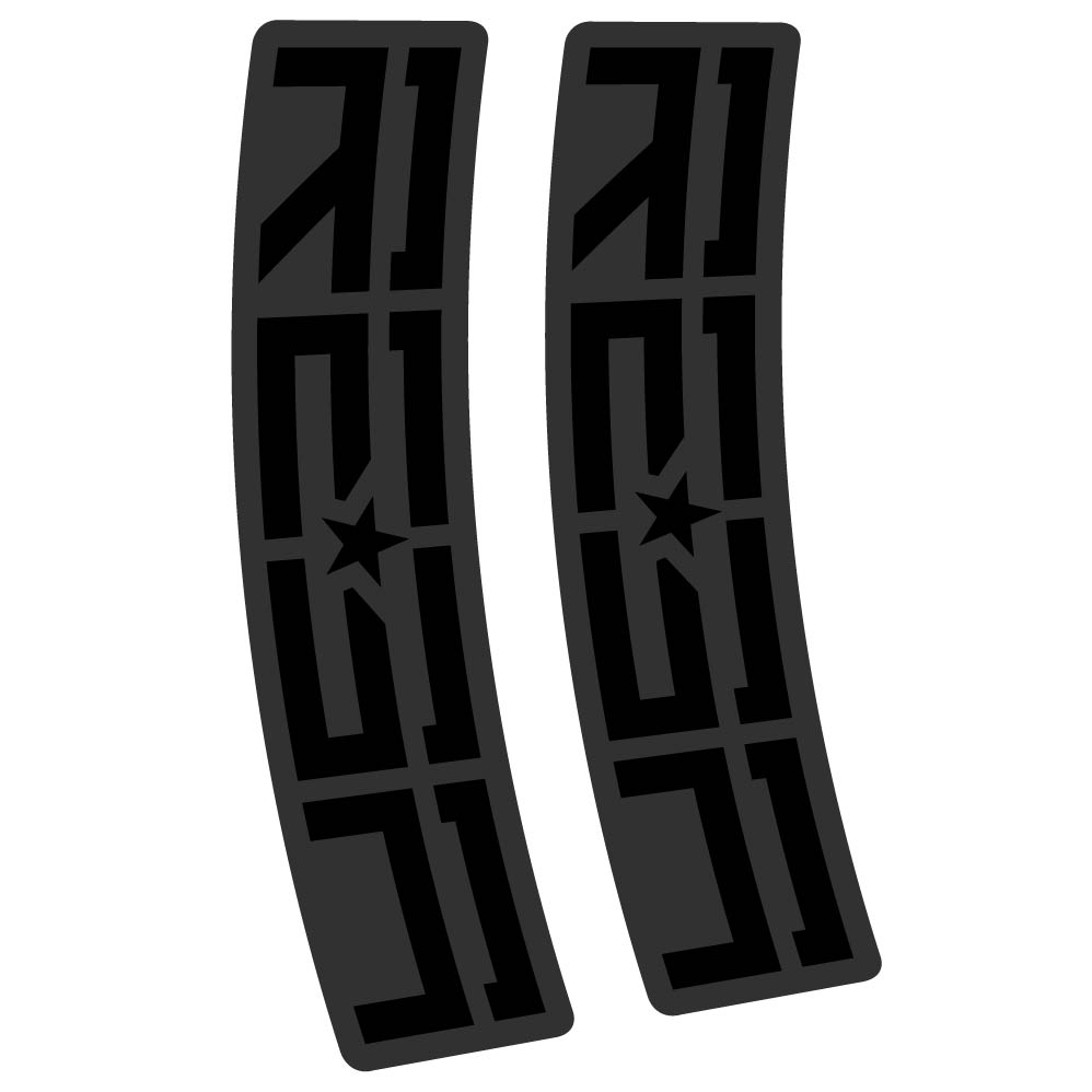 Autocollant Rock Shox Reba, Fourche, Vélo vinyle autocollant