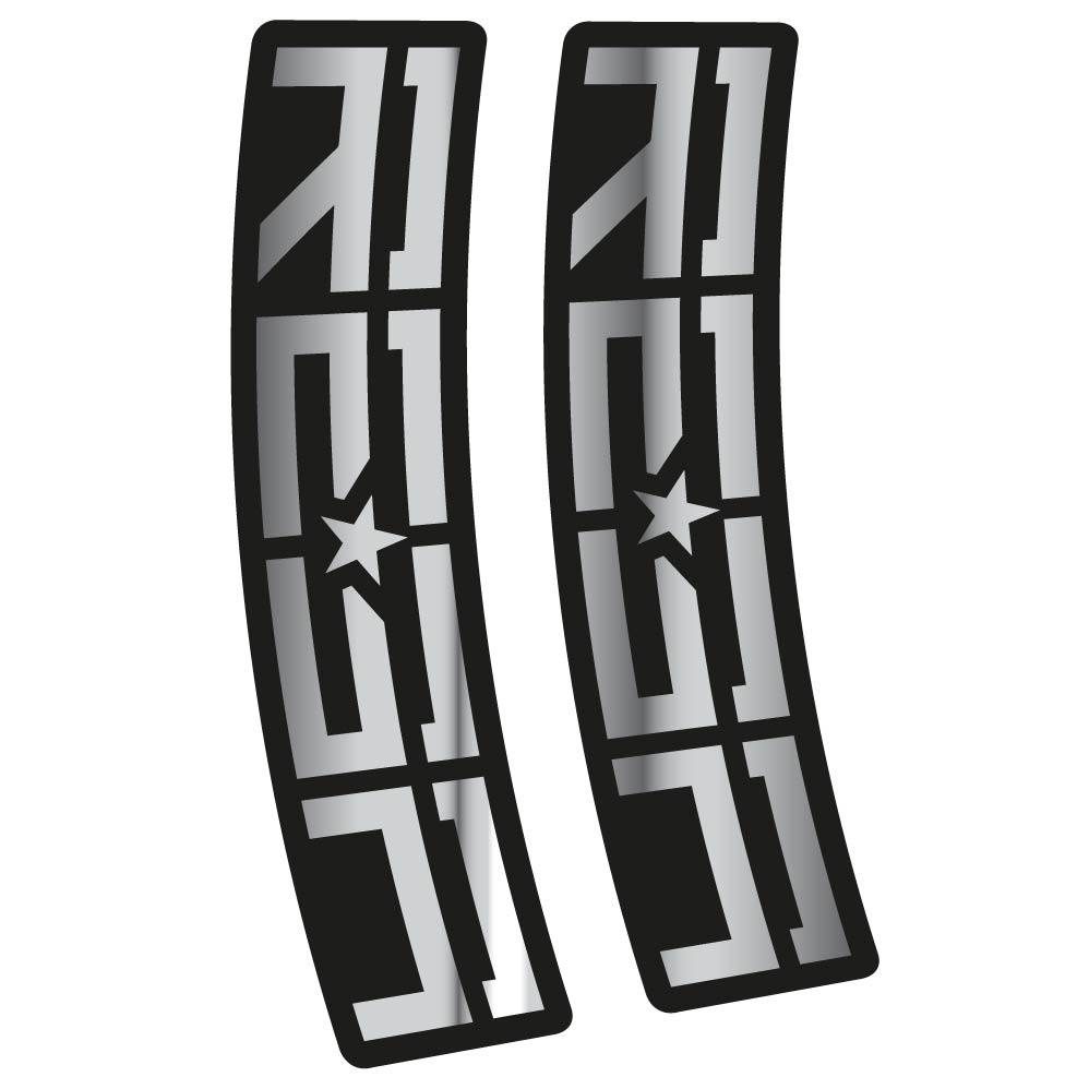 Autocollant Rock Shox Reba, Fourche, Vélo vinyle autocollant
