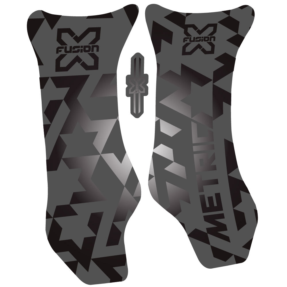 Autocollant X Fusion Metric 2018, Fourche 29, Autocollant Vélo vinyle
