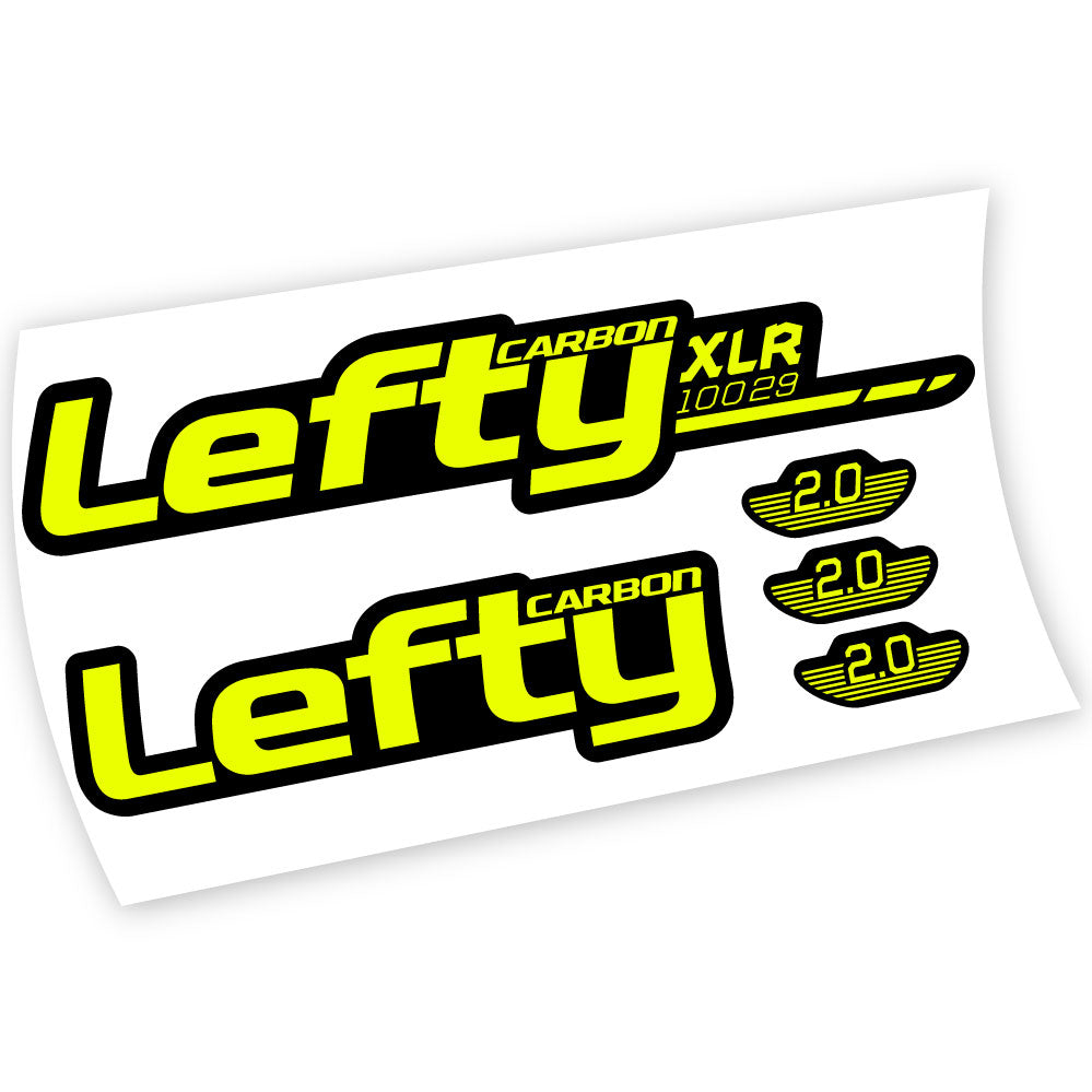 Autocollant, Cannondale Lefty Carbon, Autocollant Vélo Fourche Vinyle