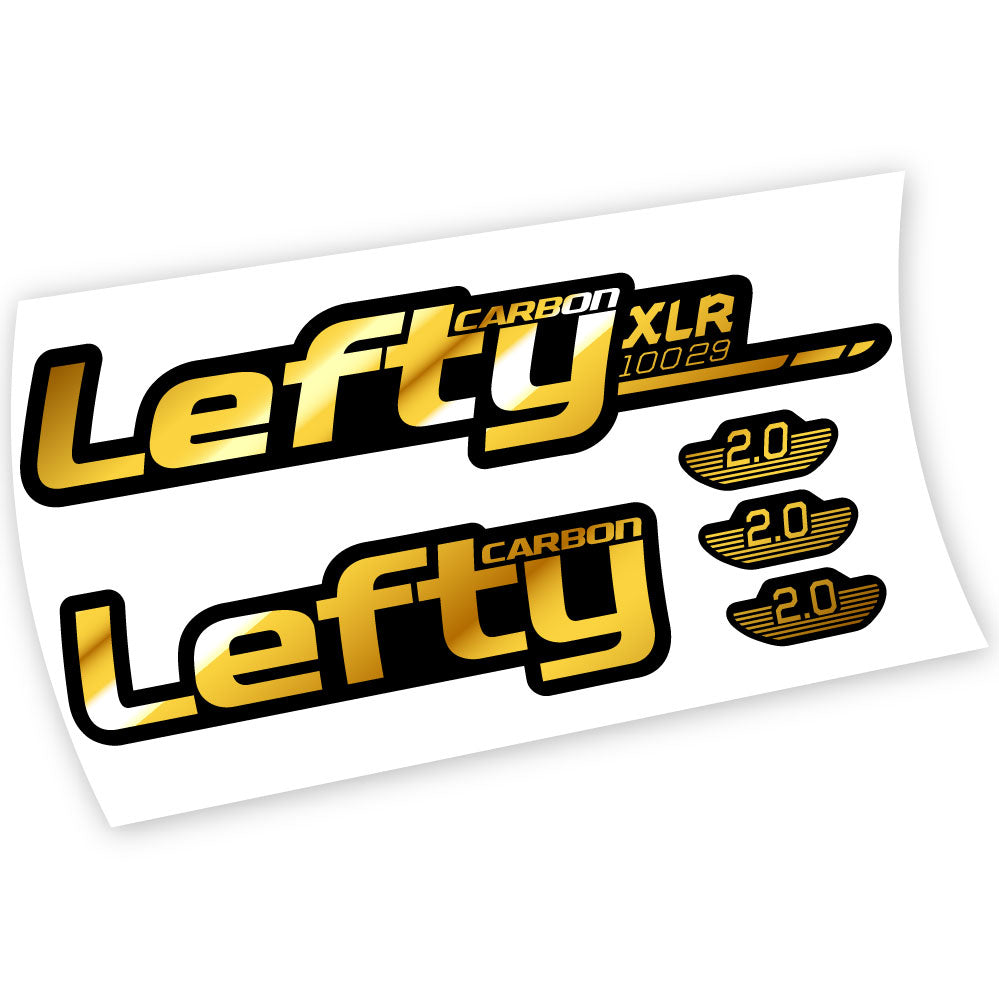 Autocollant, Cannondale Lefty Carbon, Autocollant Vélo Fourche Vinyle