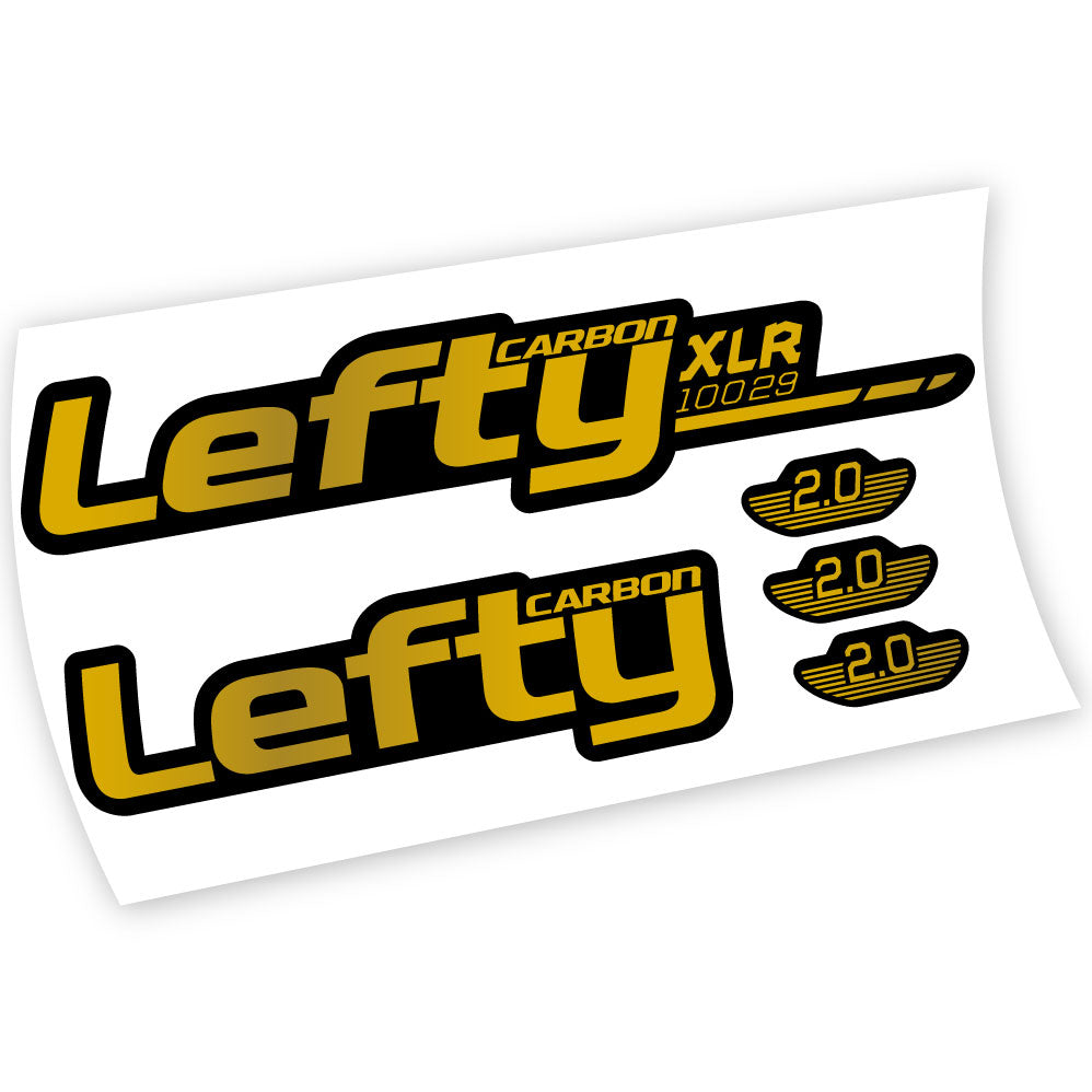 Autocollant, Cannondale Lefty Carbon, Autocollant Vélo Fourche Vinyle