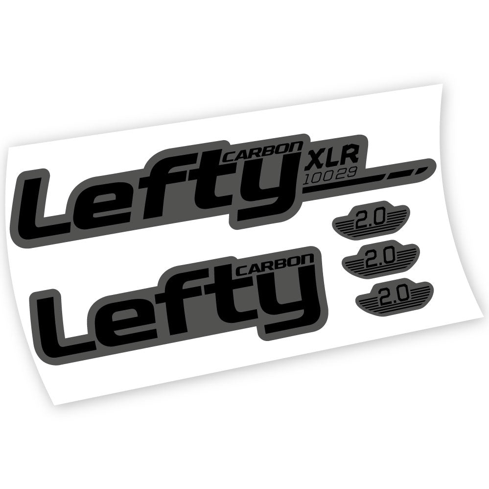 Autocollant, Cannondale Lefty Carbon, Autocollant Vélo Fourche Vinyle