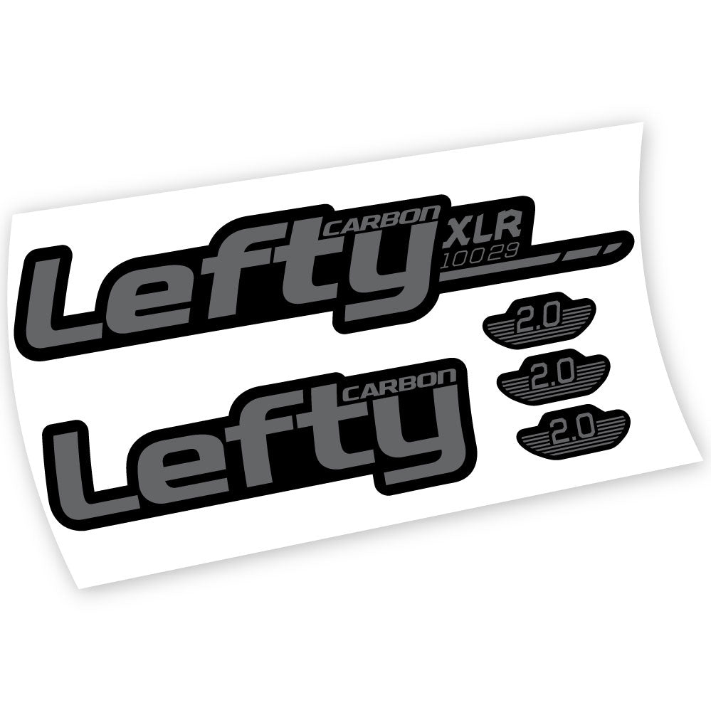 Autocollant, Cannondale Lefty Carbon, Autocollant Vélo Fourche Vinyle
