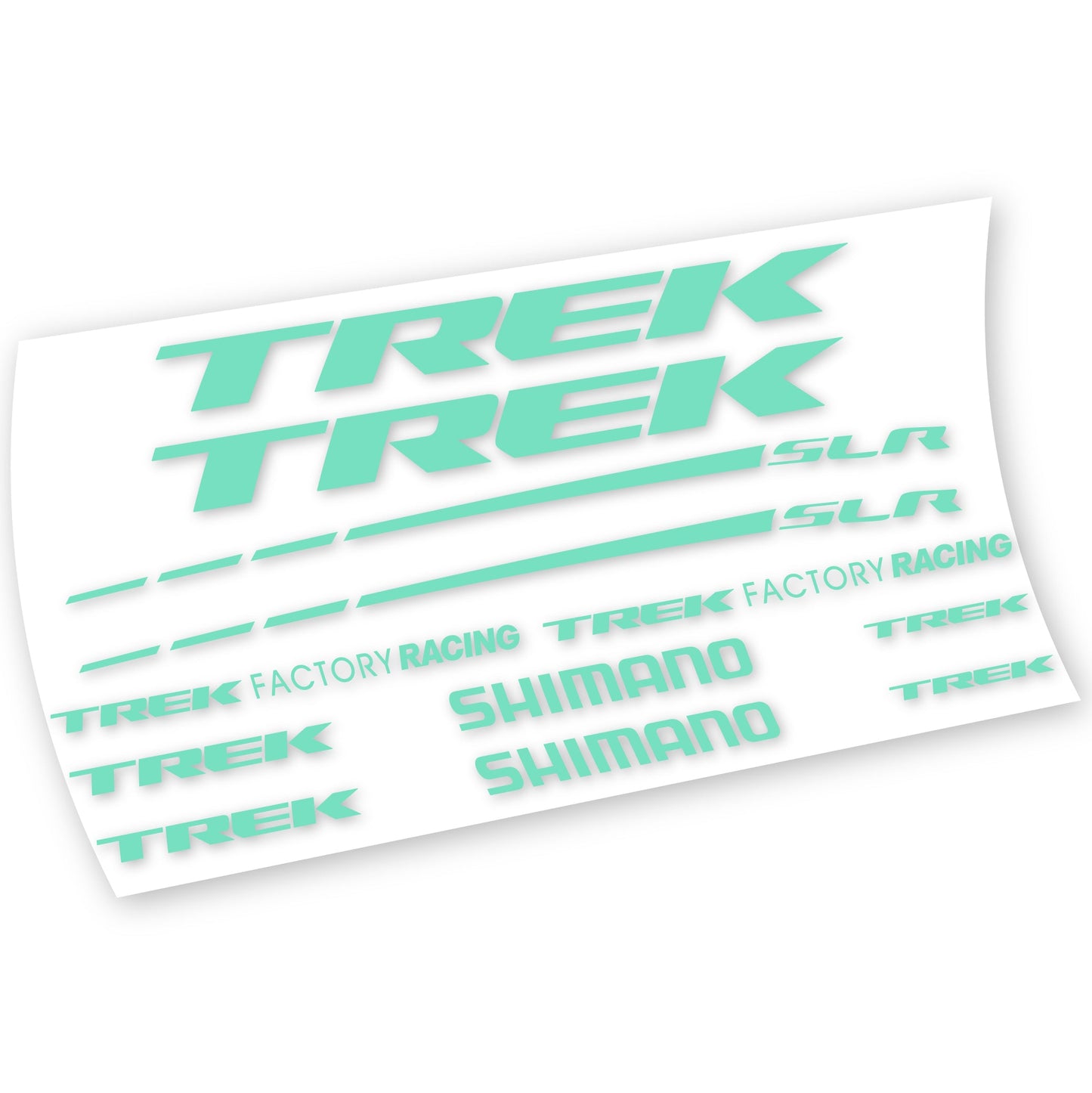Autocollants, Trek Factory Racing Team, Cadre, Autocollant Vélo vinyle