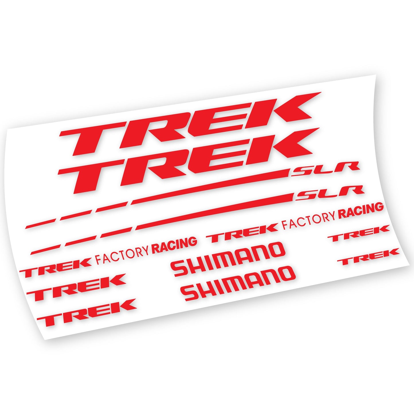 Autocollants, Trek Factory Racing Team, Cadre, Autocollant Vélo vinyle