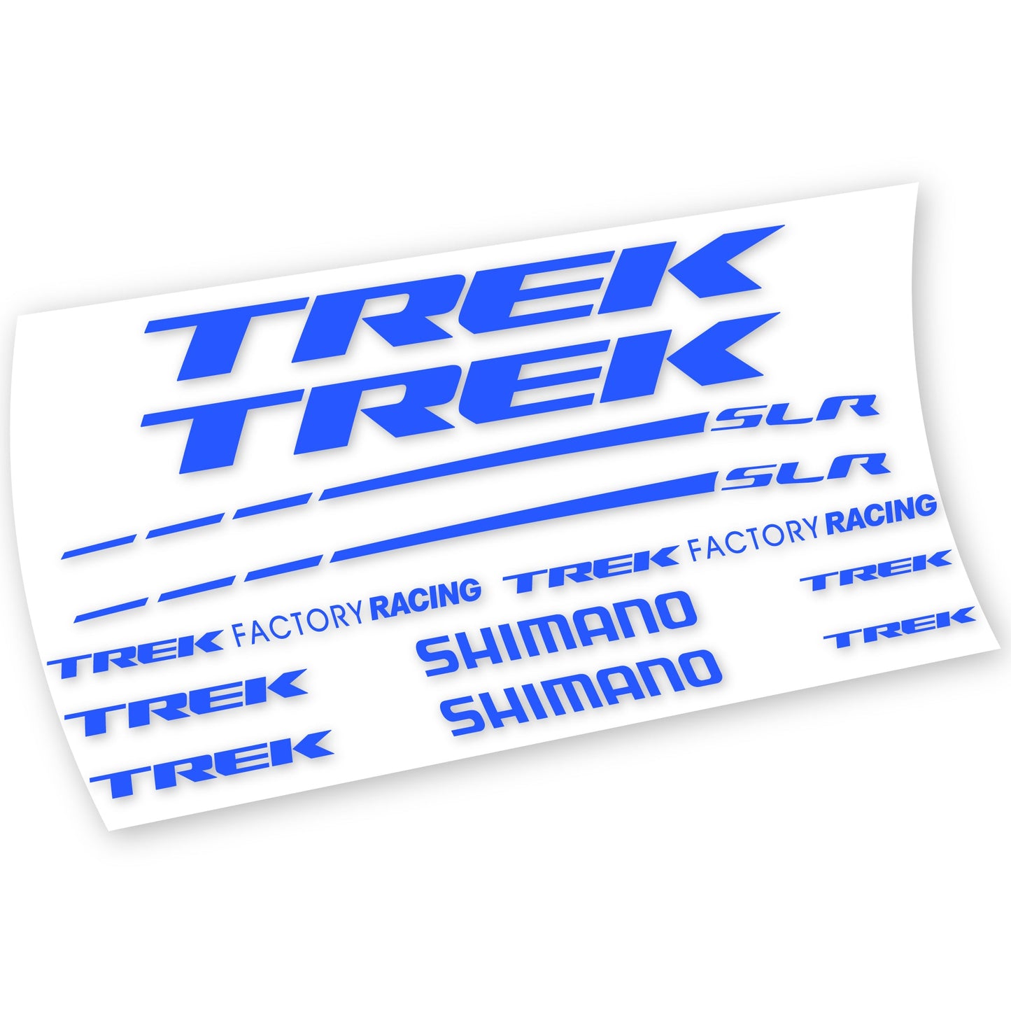 Autocollants, Trek Factory Racing Team, Cadre, Autocollant Vélo vinyle