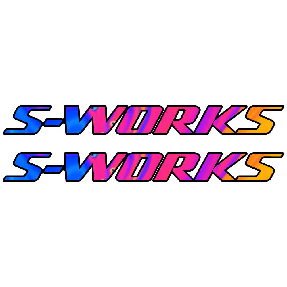 Autocollants, S-Works, Cadre, Autocollant Vélo vinyle