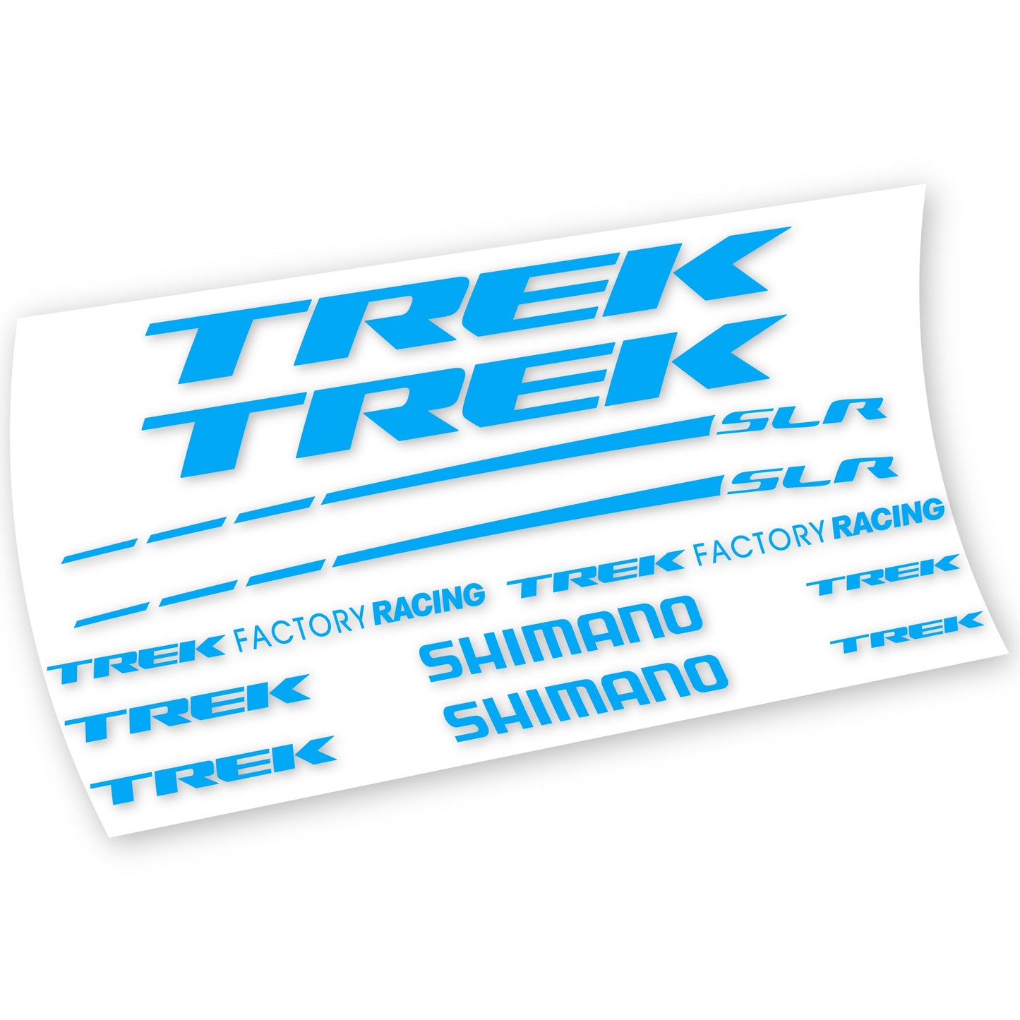 Autocollants, Trek Factory Racing Team, Cadre, Autocollant Vélo vinyle
