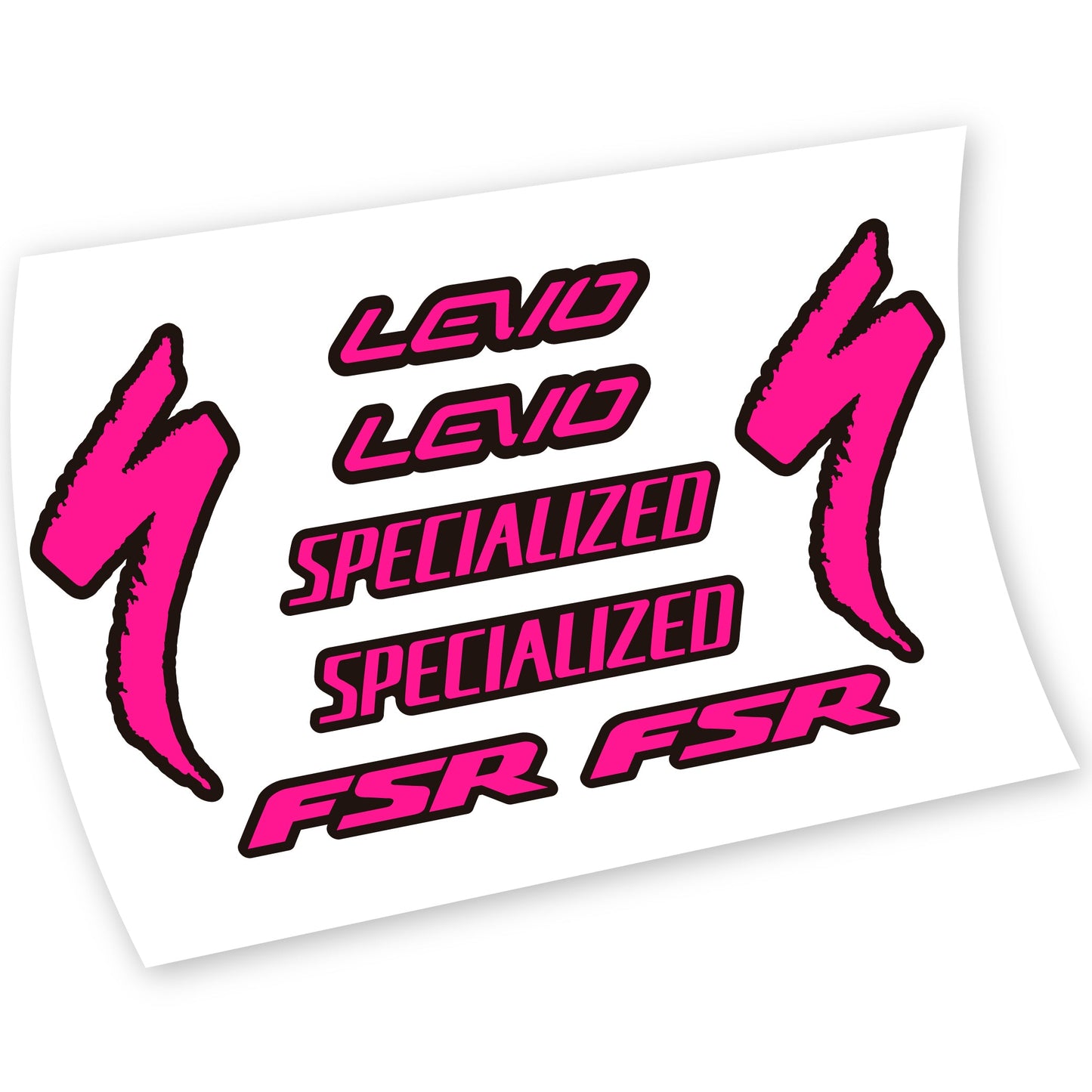 Autocollants, Specialized Levo FSR, Cadre, Vélo vinyle sticker