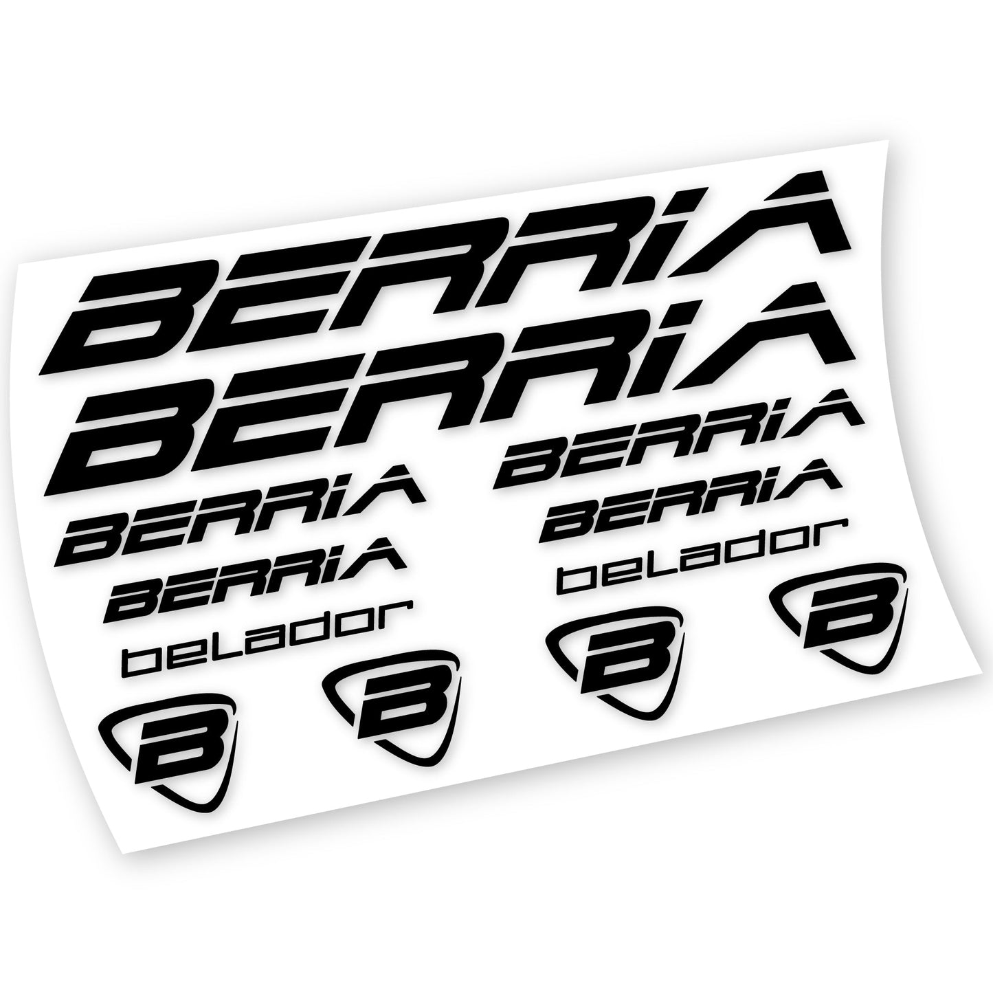 Autocollants, Berria Belador, Cadre, Autocollant Vélo vinyle