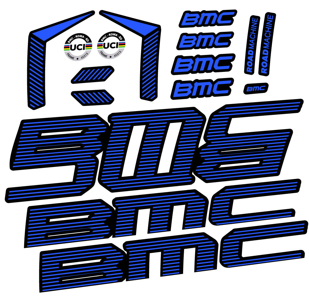 Autocollant BMC Road Machine 01 FIVE Endurance 2022, Cadre, Vélo vinyle sticker