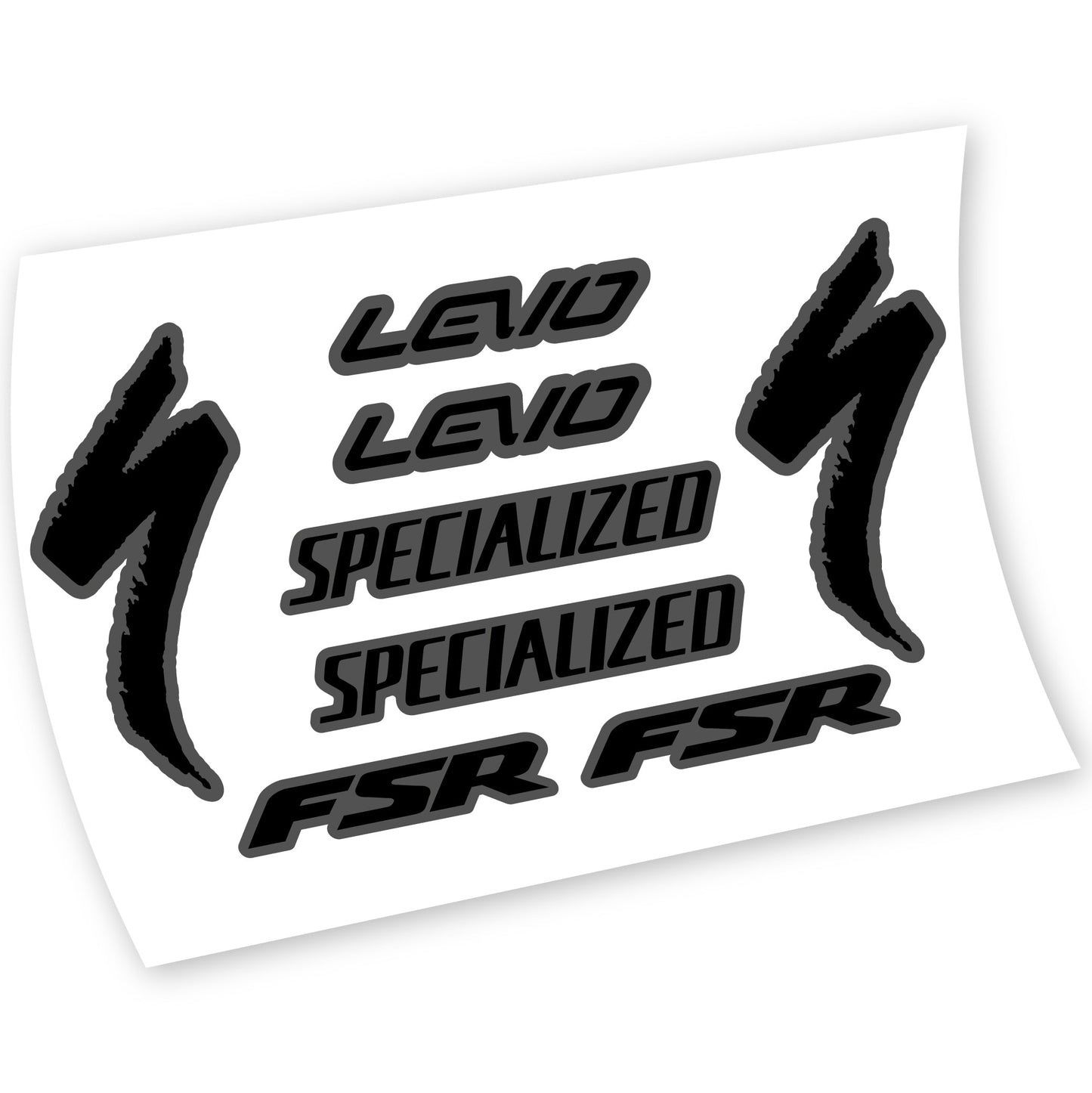 Autocollants, Specialized Levo FSR, Cadre, Vélo vinyle sticker
