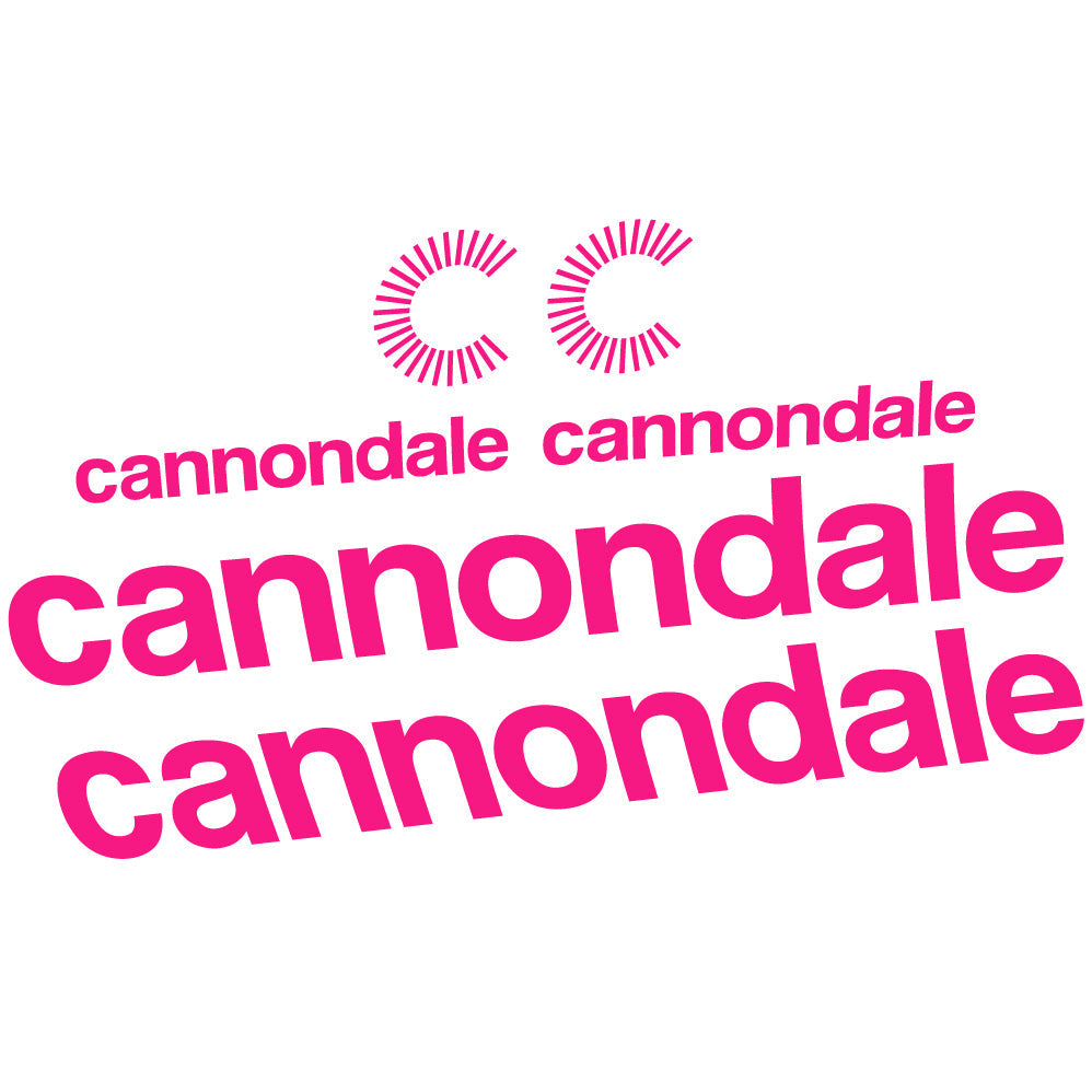 Autocollant Cannondale, Cadre, Vélo vinyle autocollant