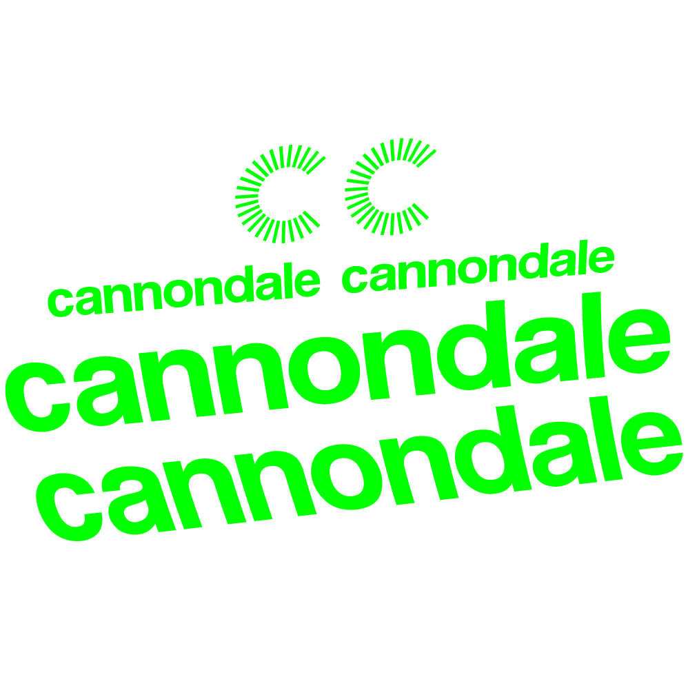 Autocollant Cannondale, Cadre, Vélo vinyle autocollant