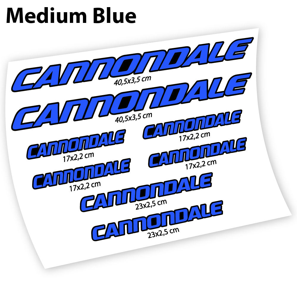 Autocollant Cannondale, Autocollant Cadre Vinyle