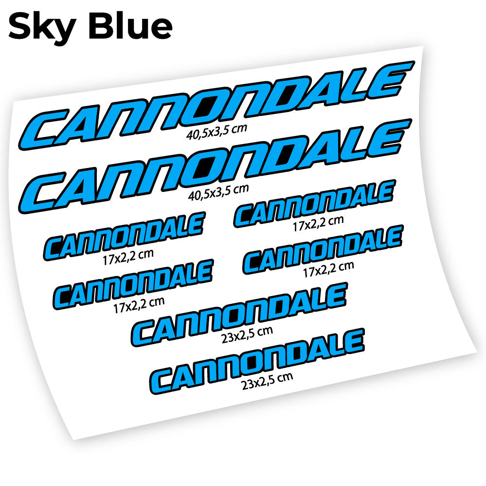 Autocollant Cannondale, Autocollant Cadre Vinyle