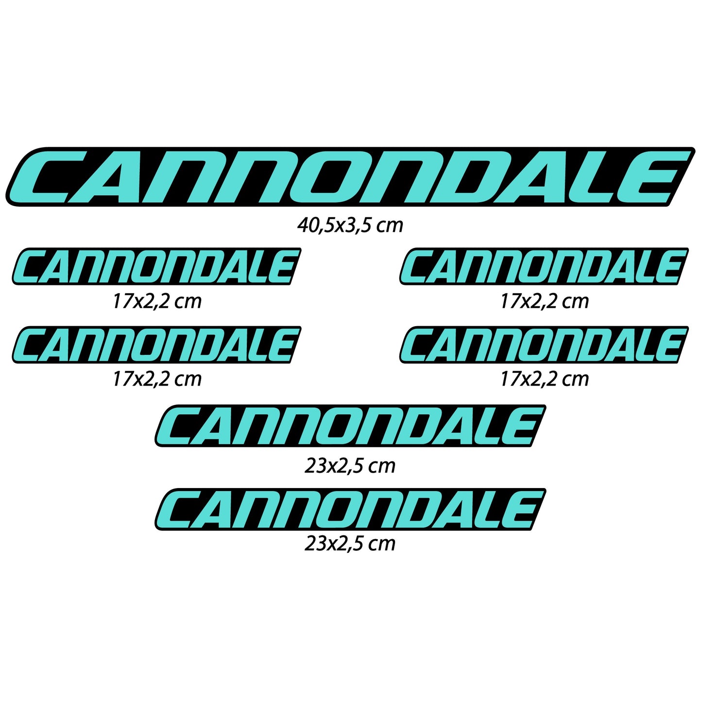 Autocollants, Cannondale, Cadre, Vélo vinyle autocollant