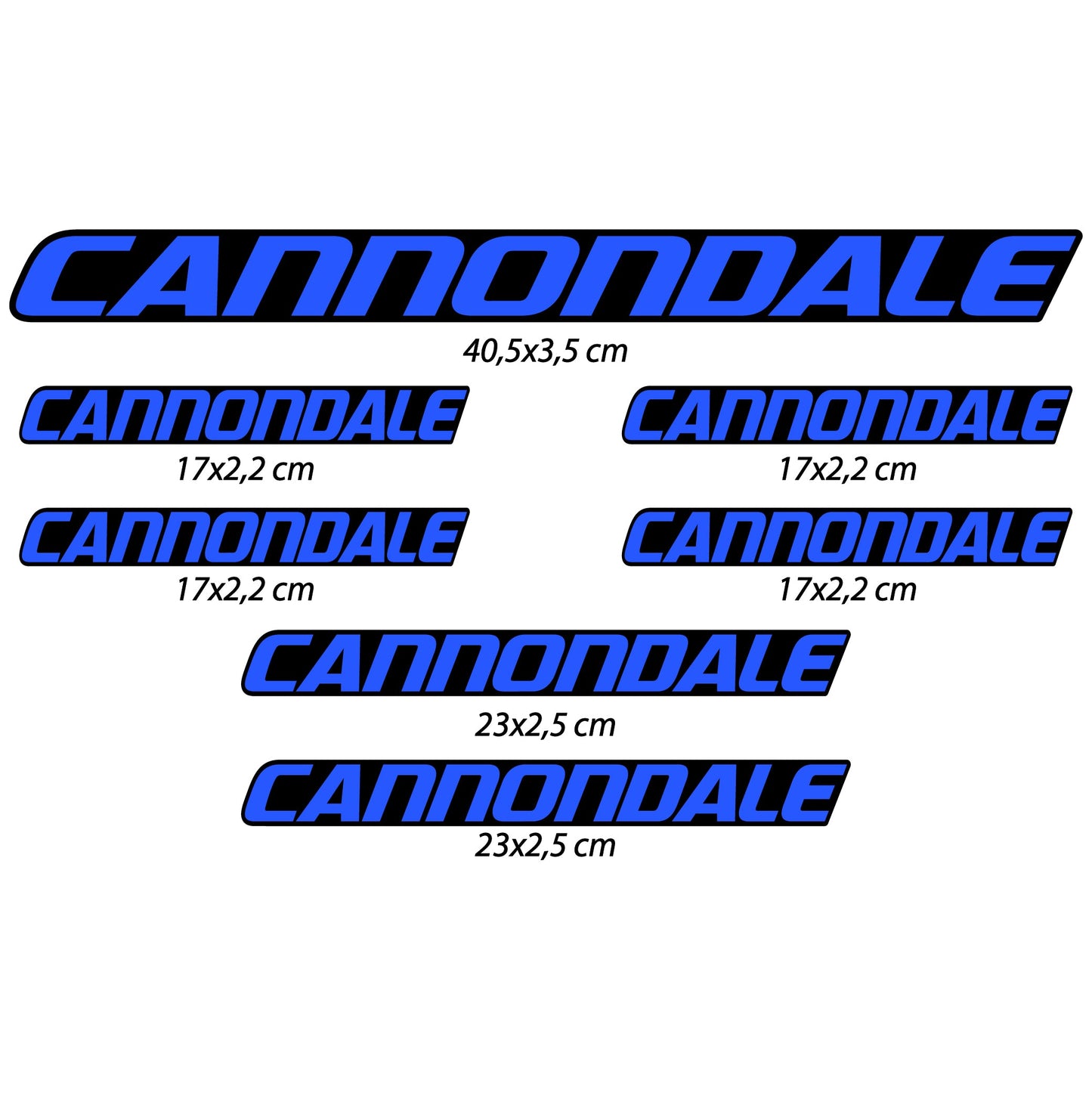 Autocollants, Cannondale, Cadre, Vélo vinyle autocollant