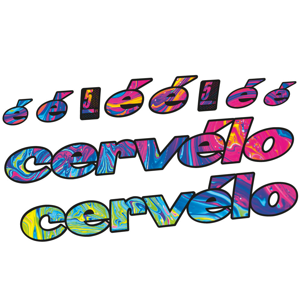 Autocollant Cersticker R5 2022, Cadre, Vélo vinyle autocollant