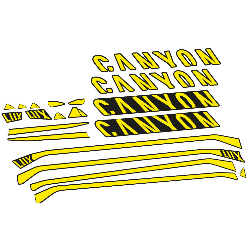Autocollant Canyon Lux CF 7 2021, Cadre, Vélo vinyle sticker