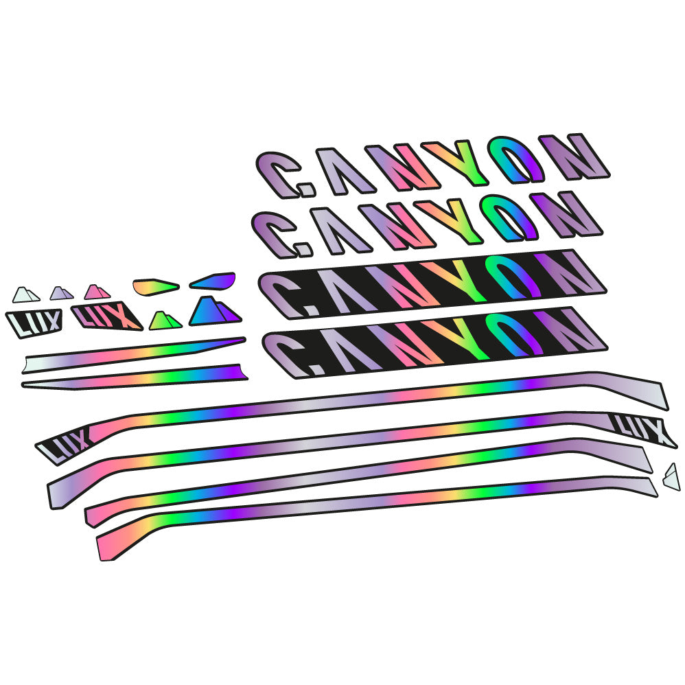 Autocollant Canyon Lux CF 7 2021, Cadre, Vélo vinyle sticker
