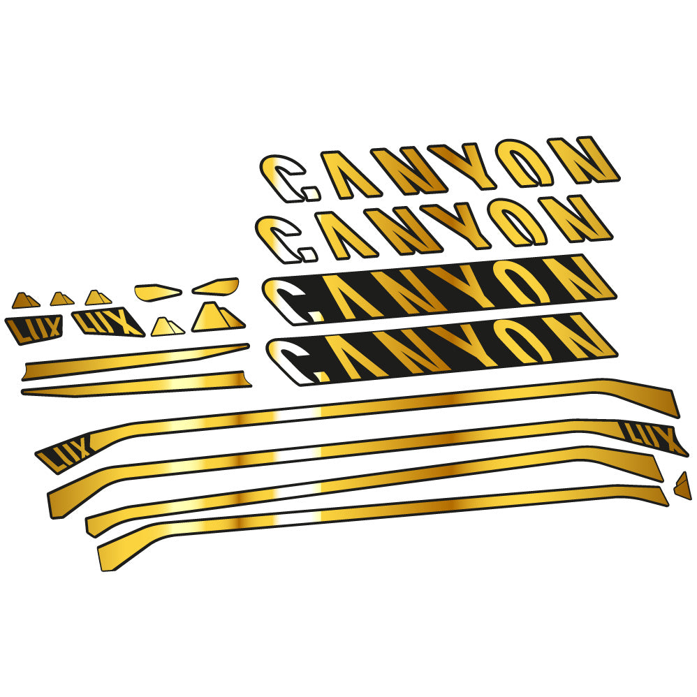 Autocollant Canyon Lux CF 7 2021, Cadre, Vélo vinyle sticker