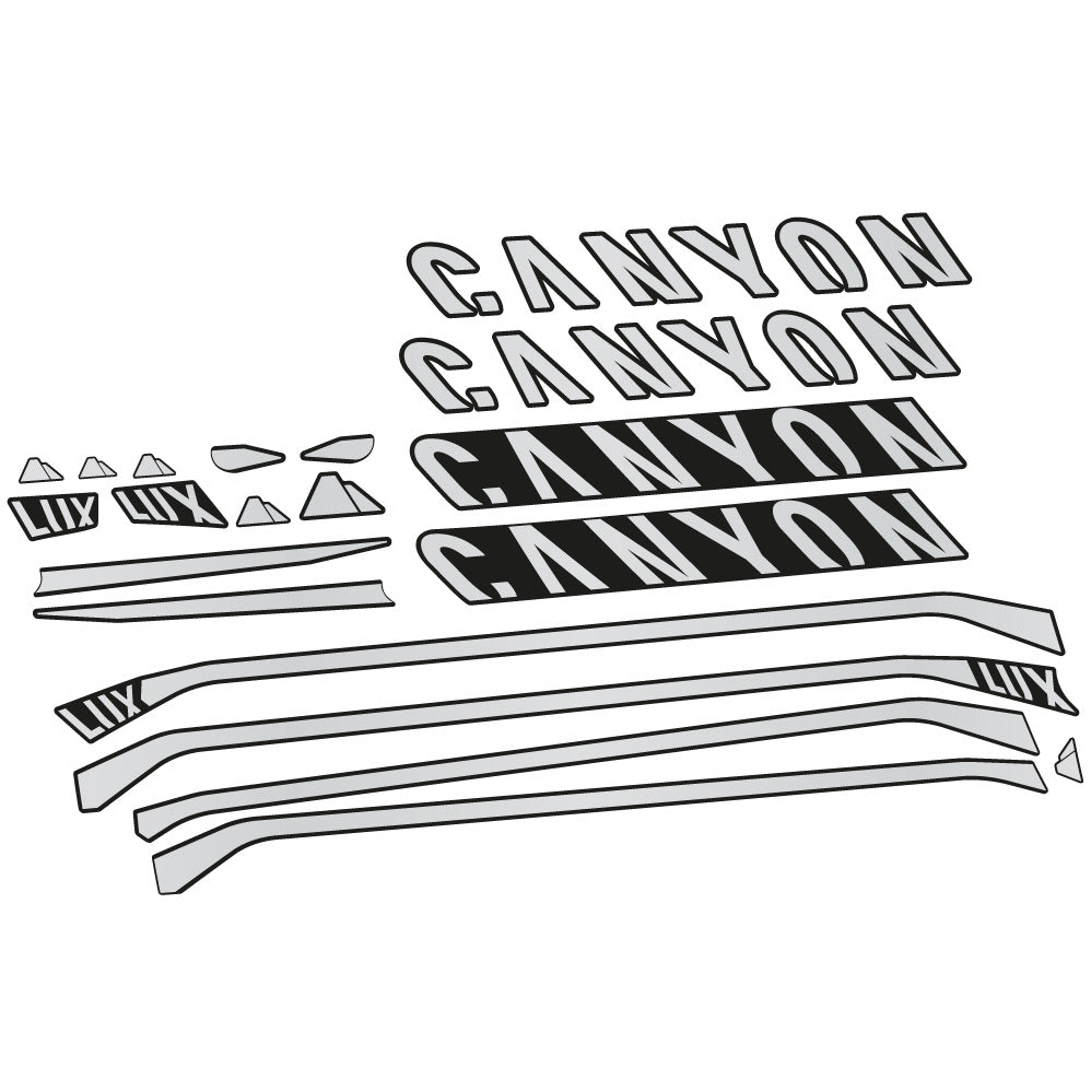 Autocollant Canyon Lux CF 7 2021, Cadre, Vélo vinyle sticker