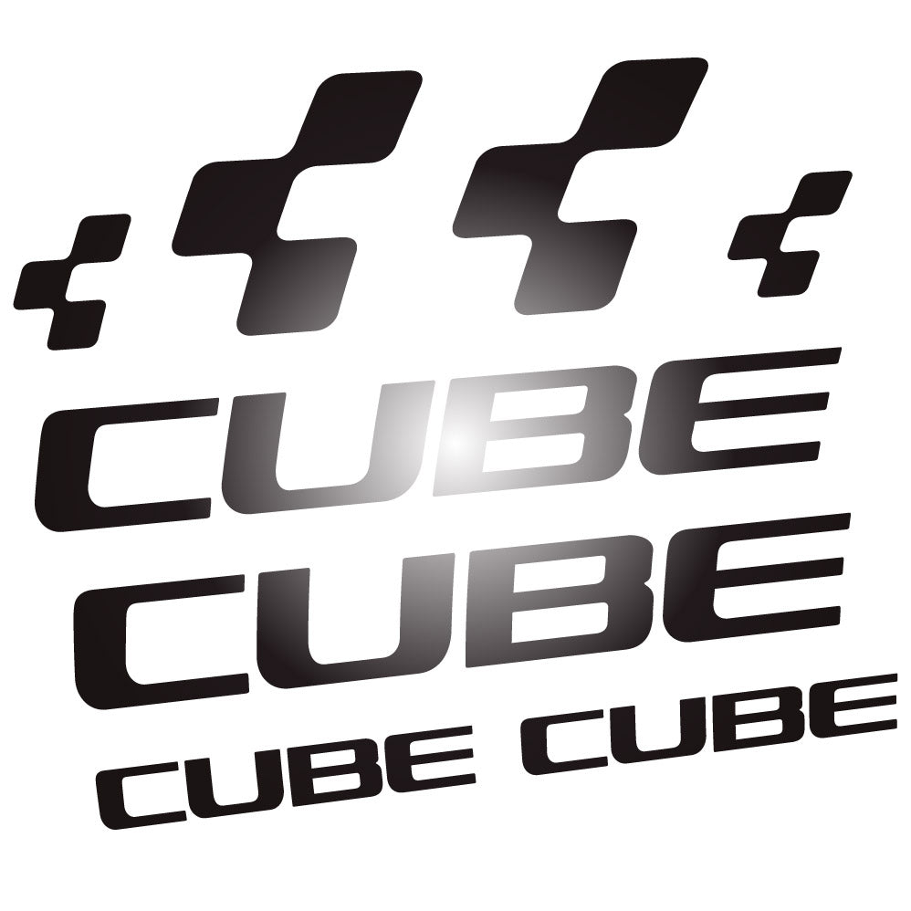 Autocollant Cube, Cadre, Vélo vinyle autocollant