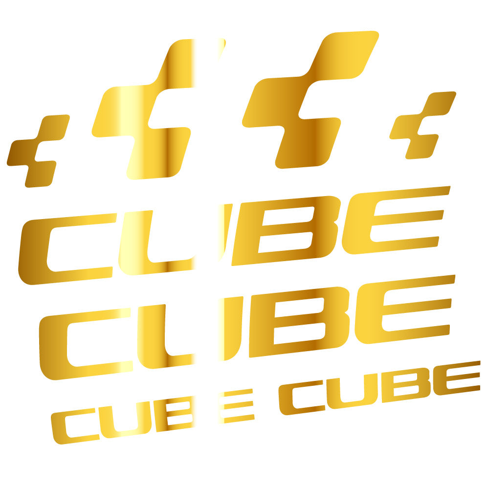 Autocollant Cube, Cadre, Vélo vinyle autocollant