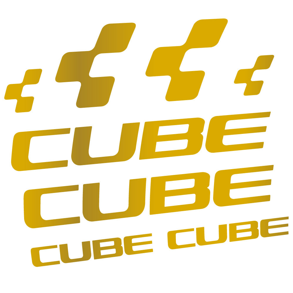 Autocollant Cube, Cadre, Vélo vinyle autocollant