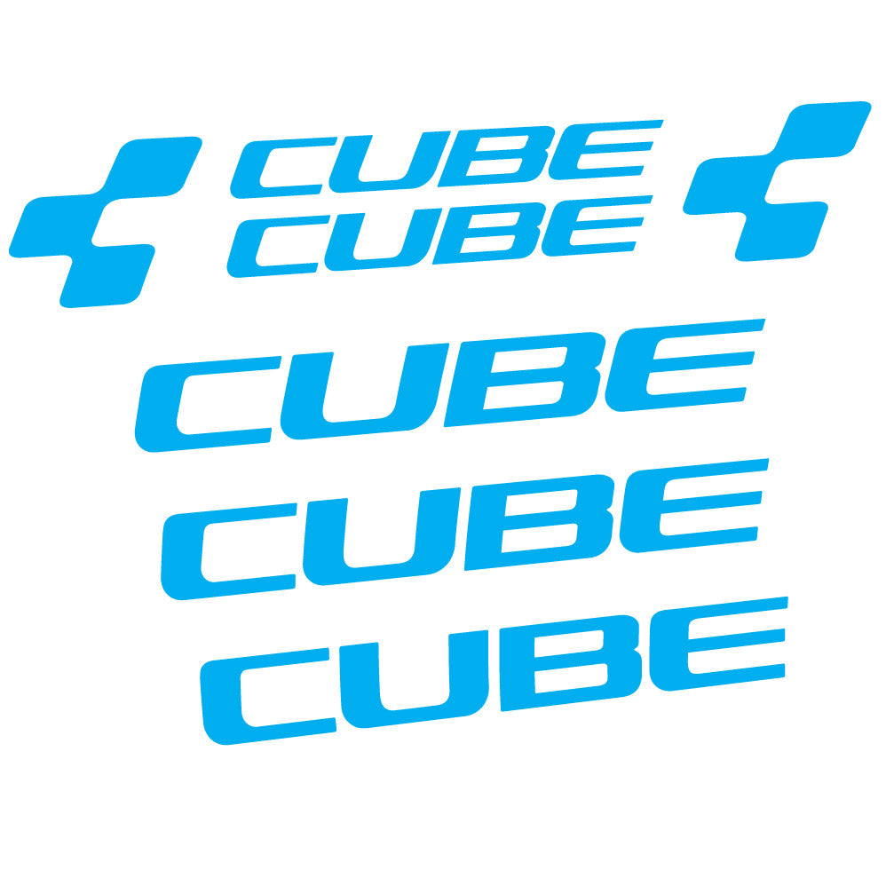 Autocollant Cube, Cadre, Vélo vinyle autocollant