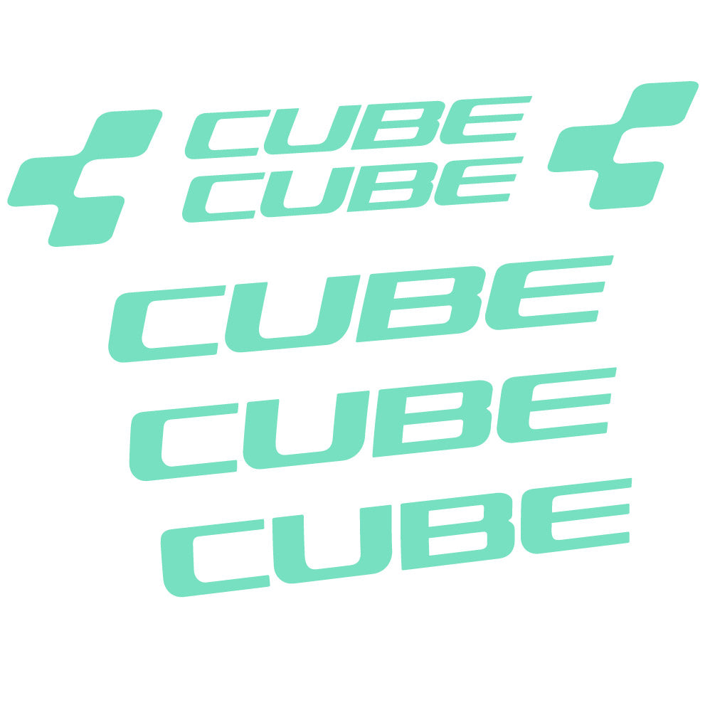 Autocollant Cube, Cadre, Vélo vinyle autocollant