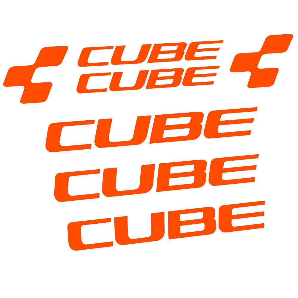Autocollant Cube, Cadre, Vélo vinyle autocollant