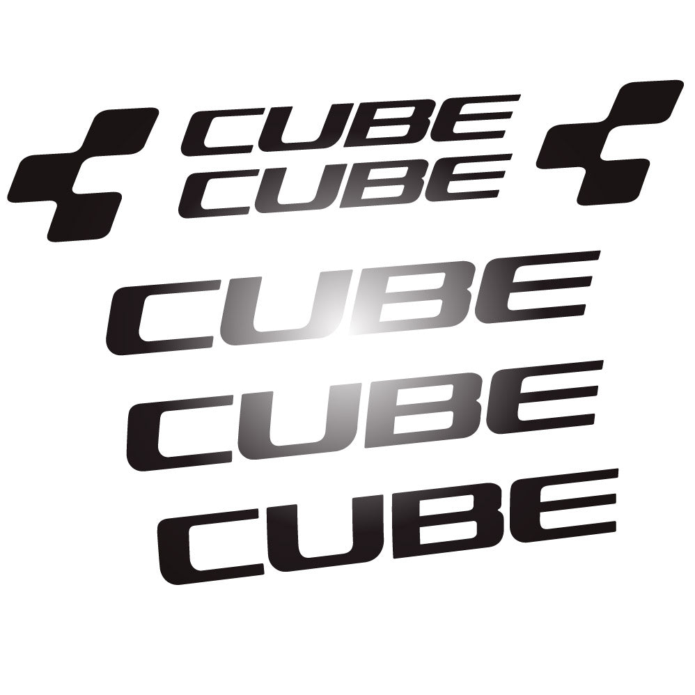Autocollant Cube, Cadre, Vélo vinyle autocollant