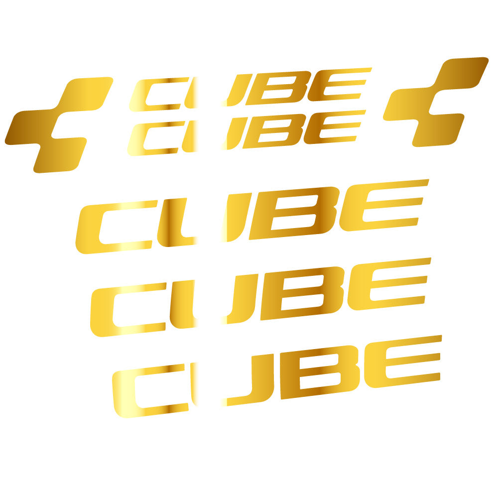 Autocollant Cube, Cadre, Vélo vinyle autocollant