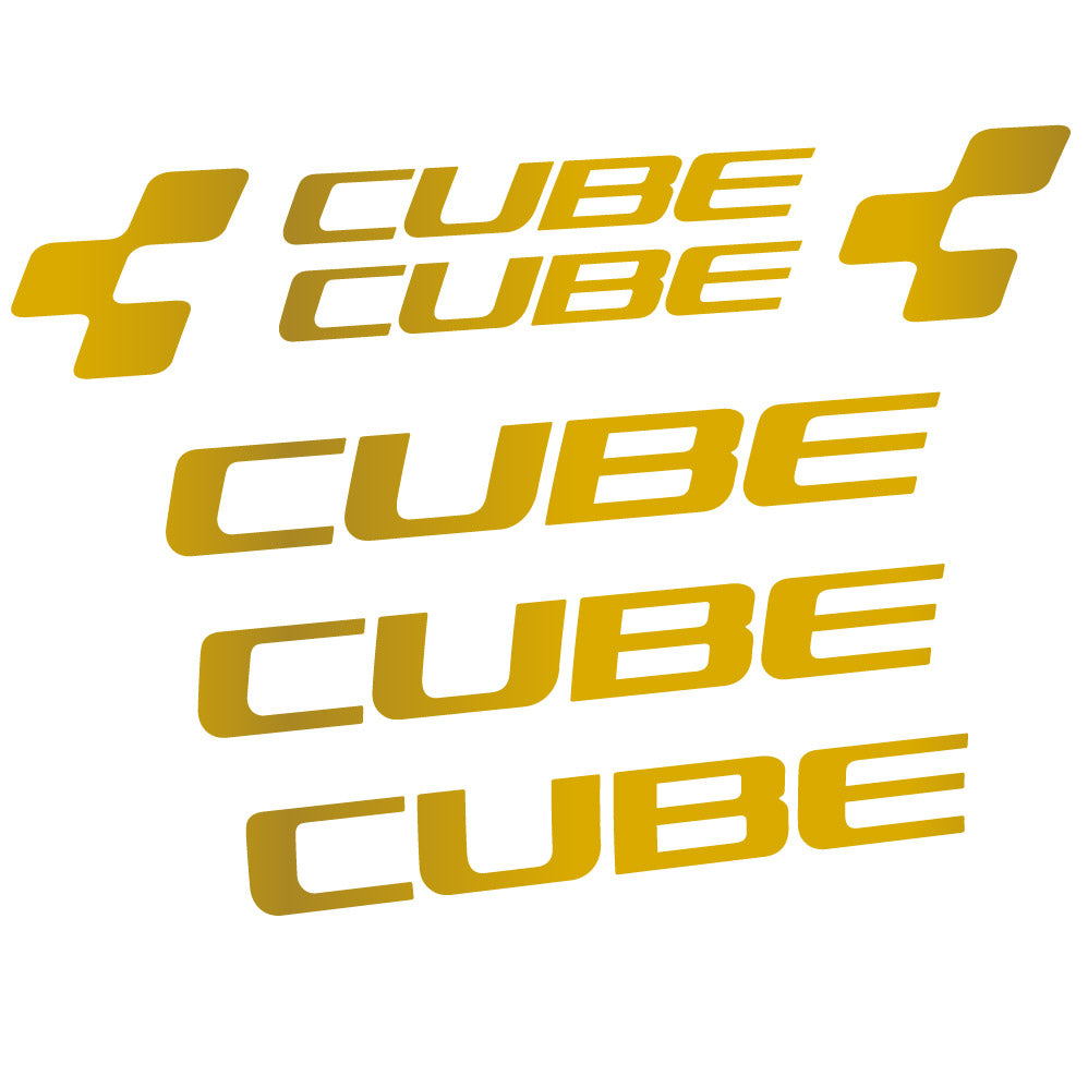 Autocollant Cube, Cadre, Vélo vinyle autocollant