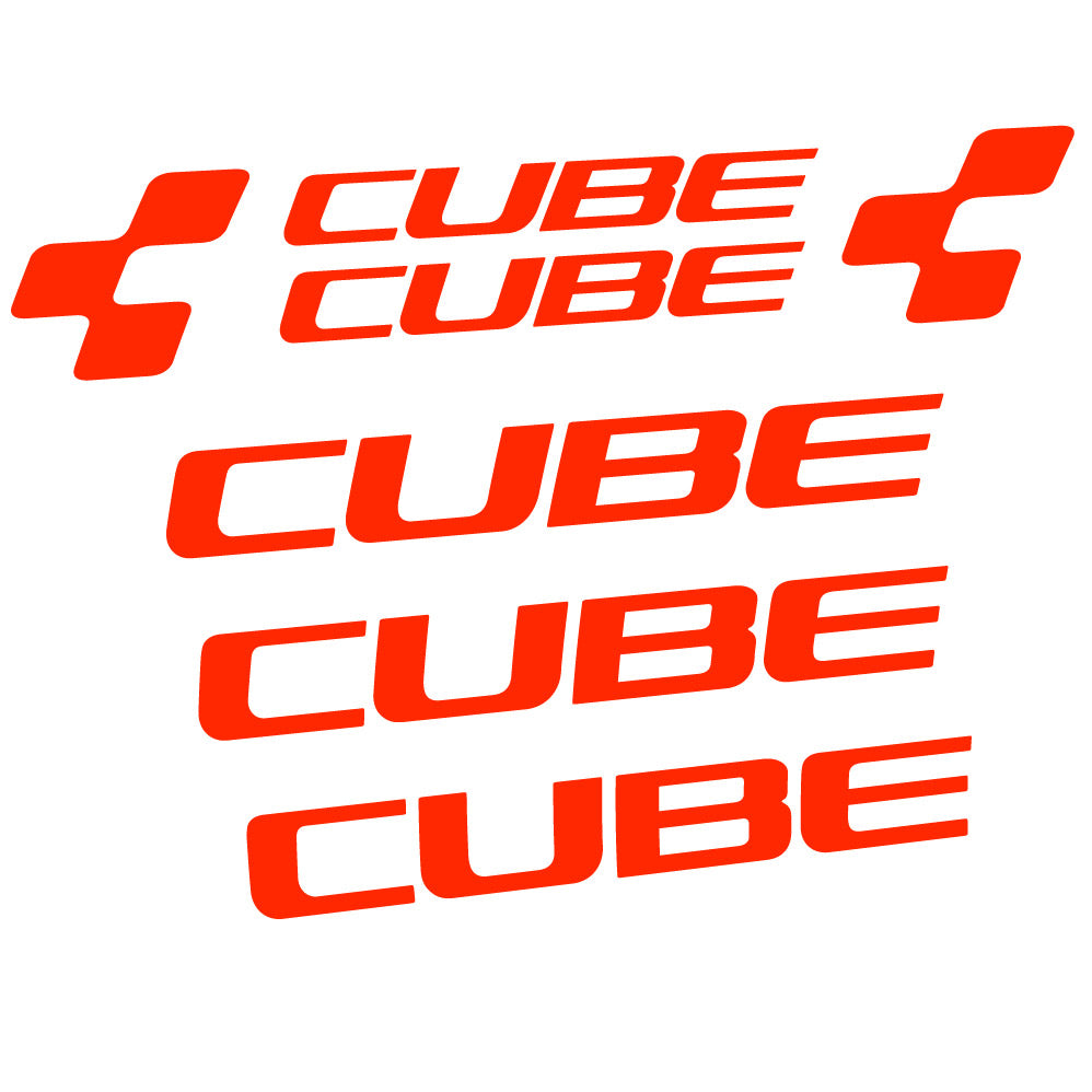 Autocollant Cube, Cadre, Vélo vinyle autocollant