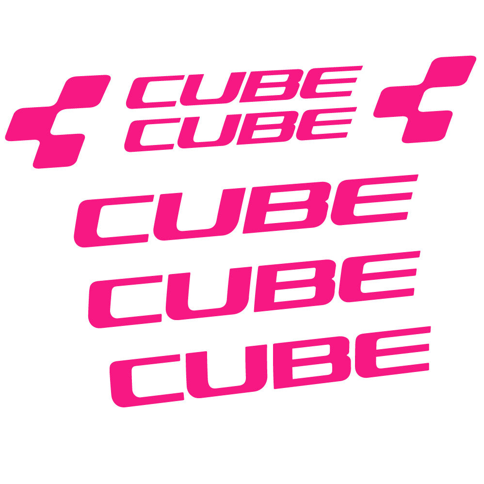 Autocollant Cube, Cadre, Vélo vinyle autocollant
