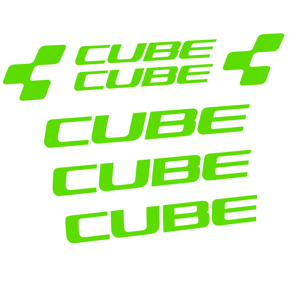 Autocollant Cube, Cadre, Vélo vinyle autocollant