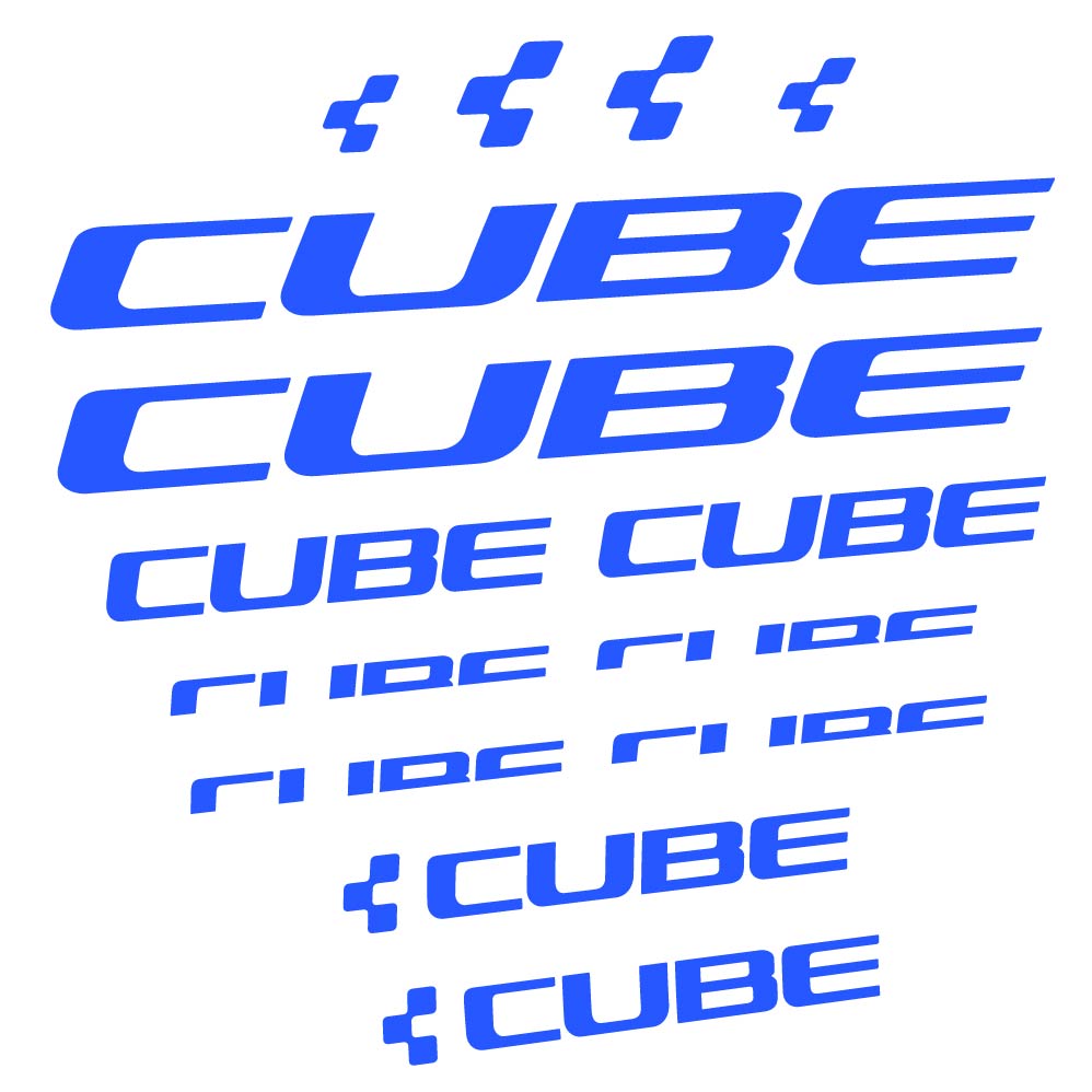 Autocollant Cube, Cadre, Vélo vinyle autocollant