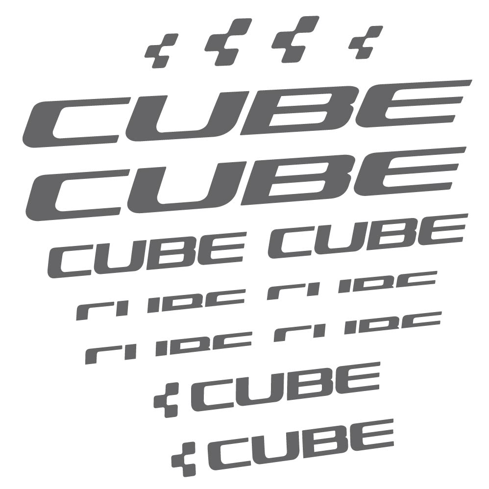 Autocollant Cube, Cadre, Vélo vinyle autocollant
