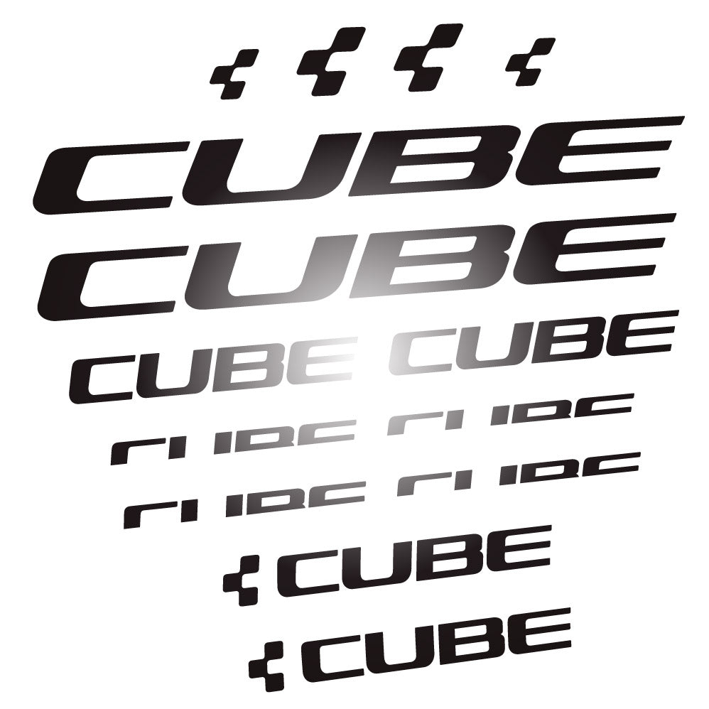 Autocollant Cube, Cadre, Vélo vinyle autocollant